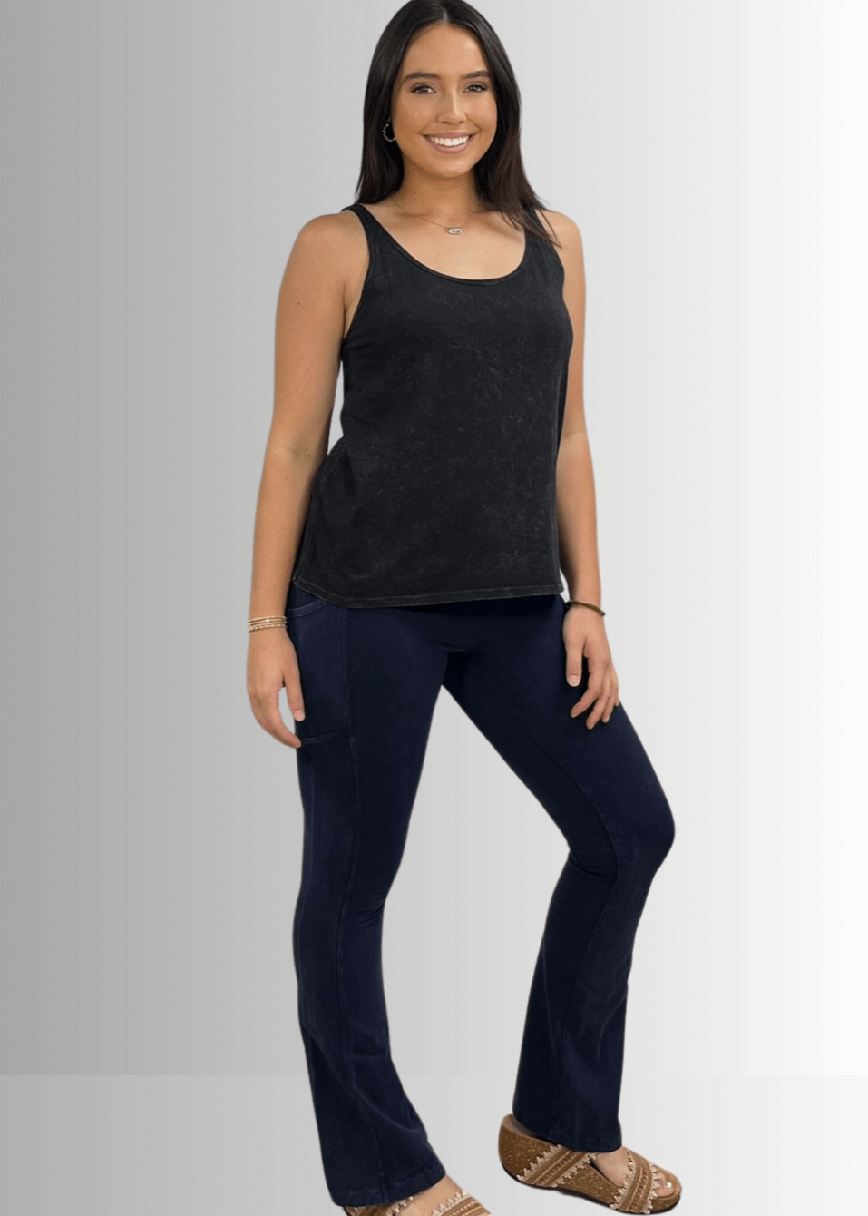 Twenty Four Seven Cotton Tank Top White