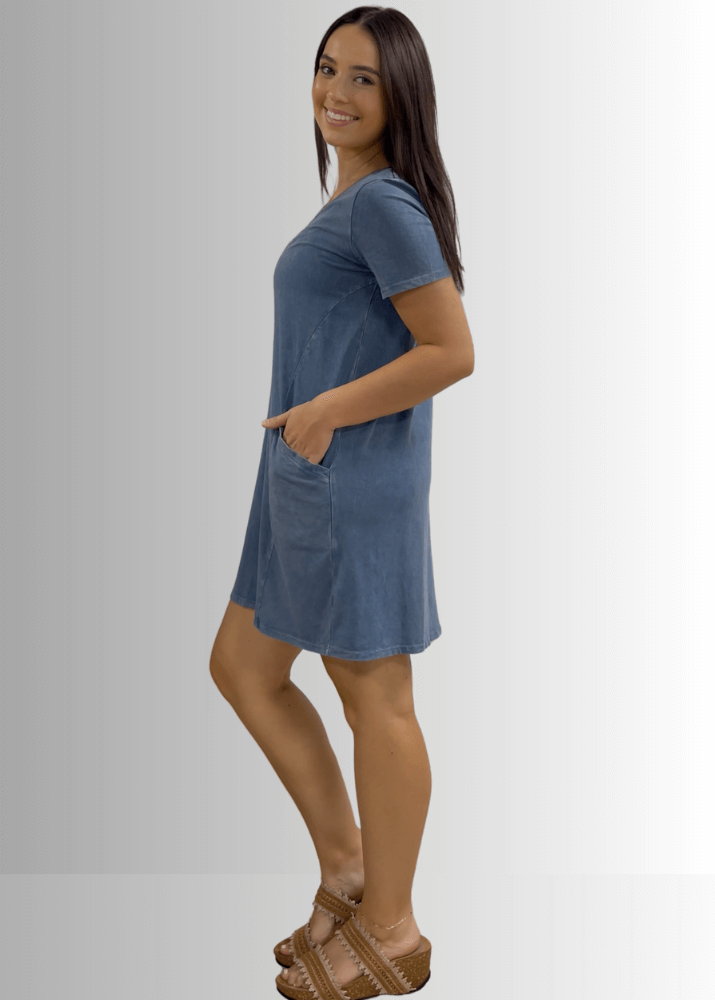 Women's Casual Cotton Dress for Effortless Everyday Style