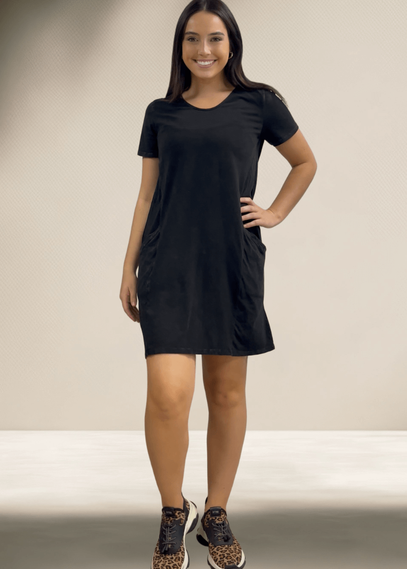 Women's Casual Cotton Dress for Effortless Everyday Style
