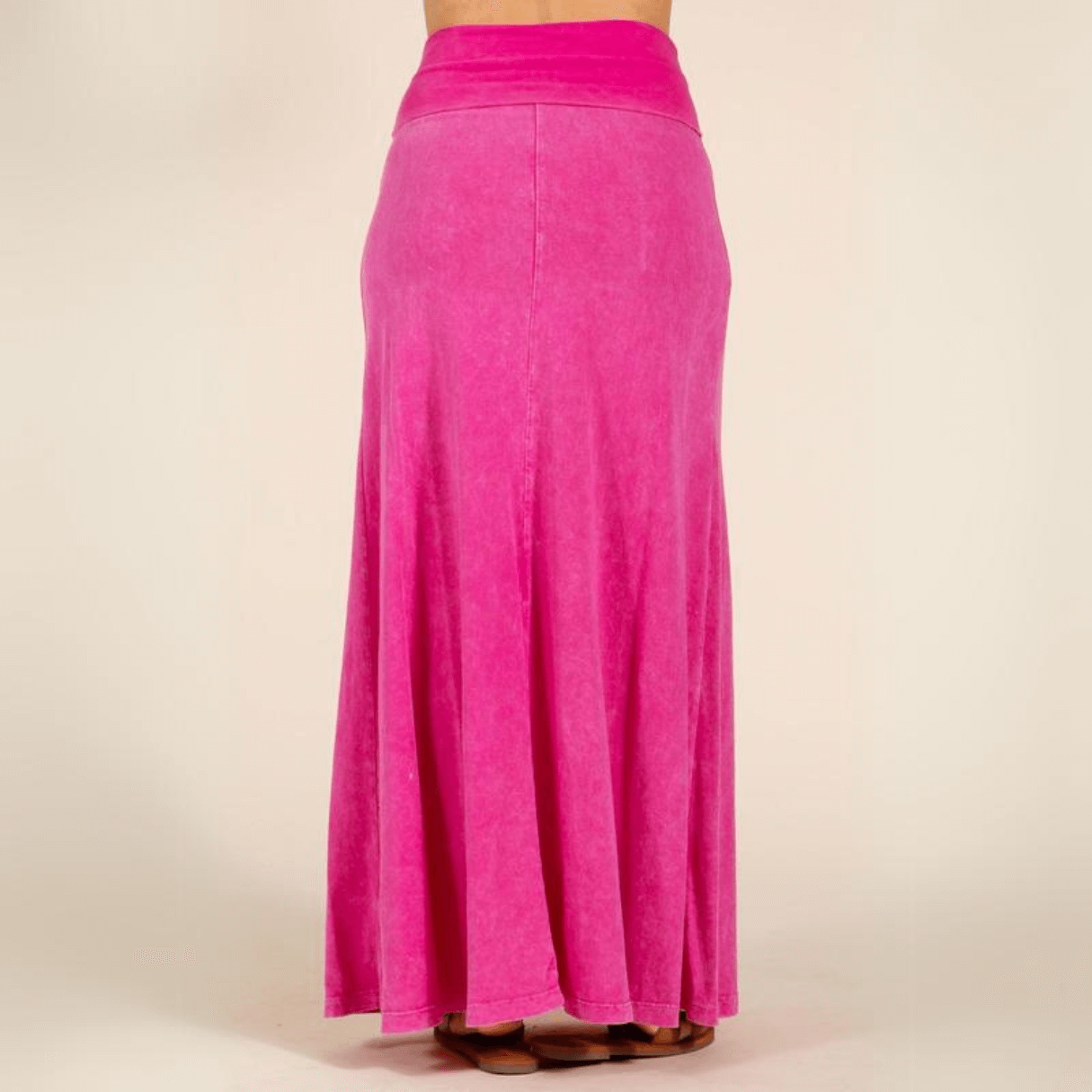 American Cotton Maxi Skirt Made in USA - Stylish and Comfortable