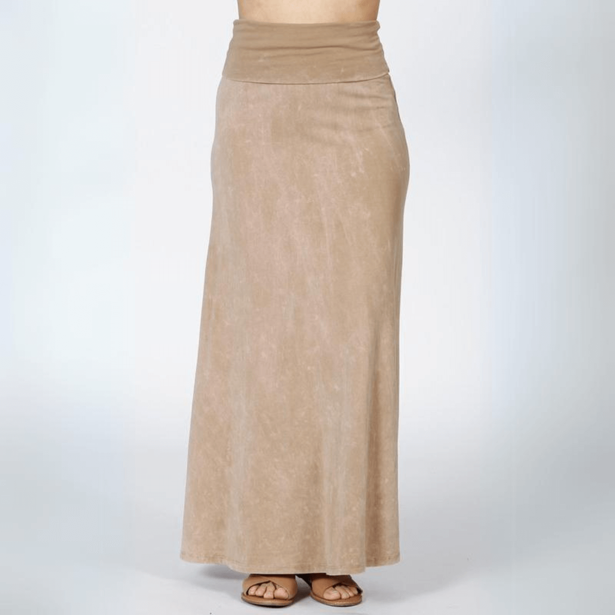 American Cotton Maxi Skirt Made in USA - Stylish and Comfortable