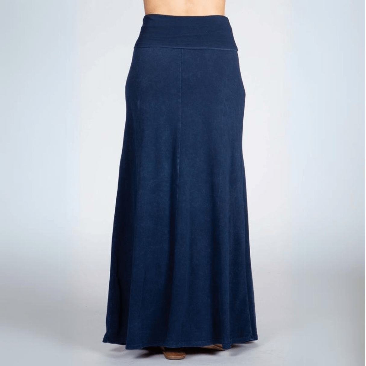 American Cotton Maxi Skirt Made in USA