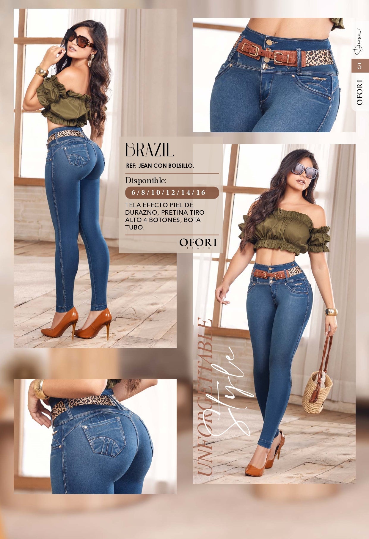 Brazil 100% Authentic Colombian Push Up Jeans - RFE Marketing Ventures