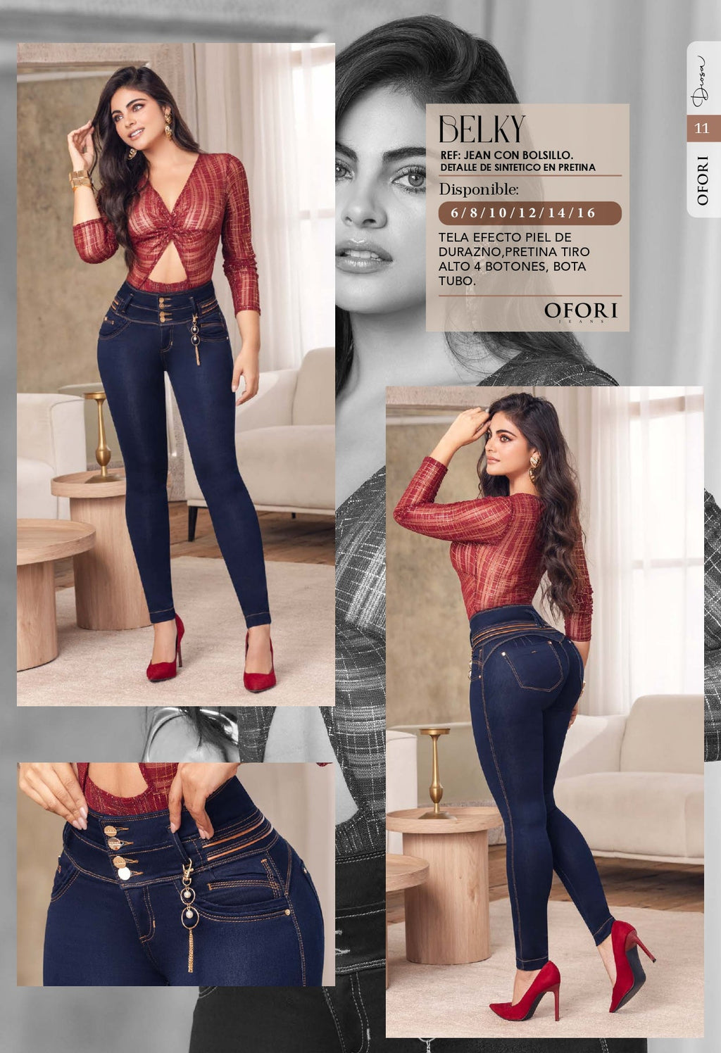 Belky 100% Authentic Colombian Push Up Jeans - RFE Marketing Ventures