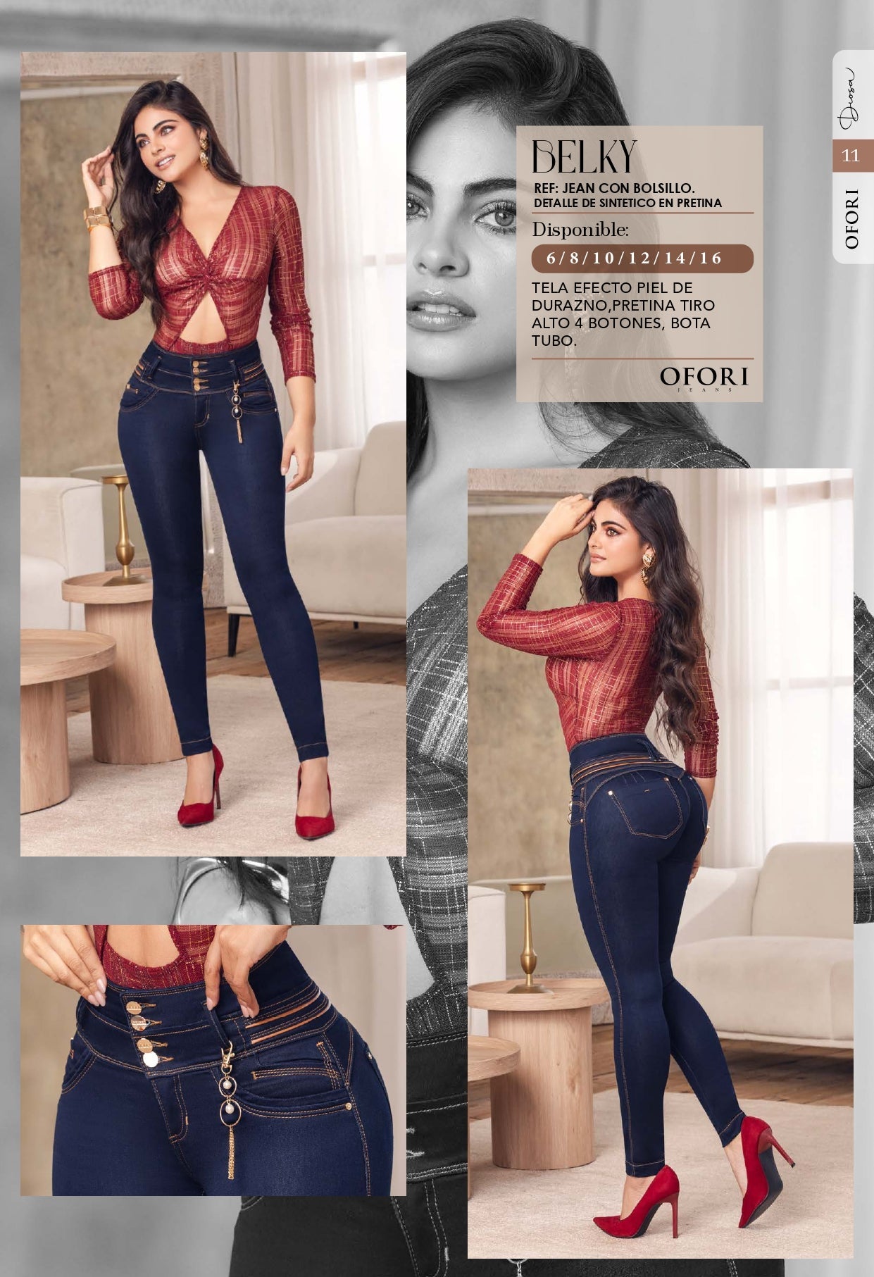 Belky 100% Authentic Colombian Push Up Jeans - RFE Marketing Ventures