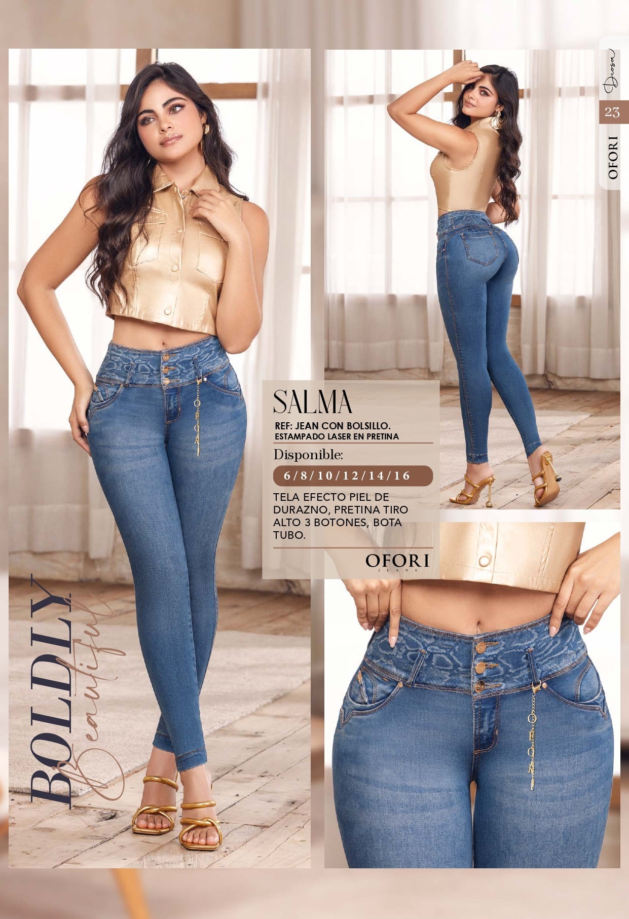 Salma 100% Authentic Colombian Push Up Jeans - RFE Marketing Ventures