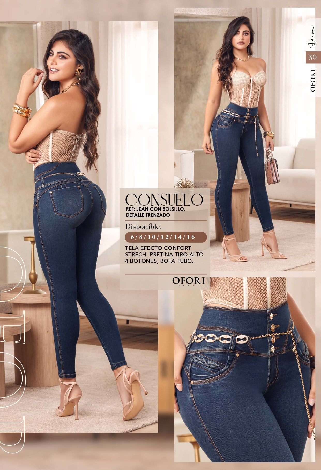 Consuelo 100% Authentic Colombian Push Up Jeans - RFE Marketing Ventures