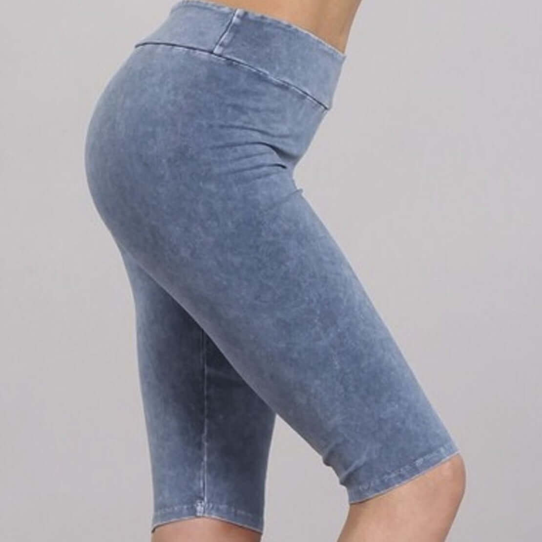 Ladies Biker Shorts Made in USA - Longer Length for Ultimate Comfort and Style