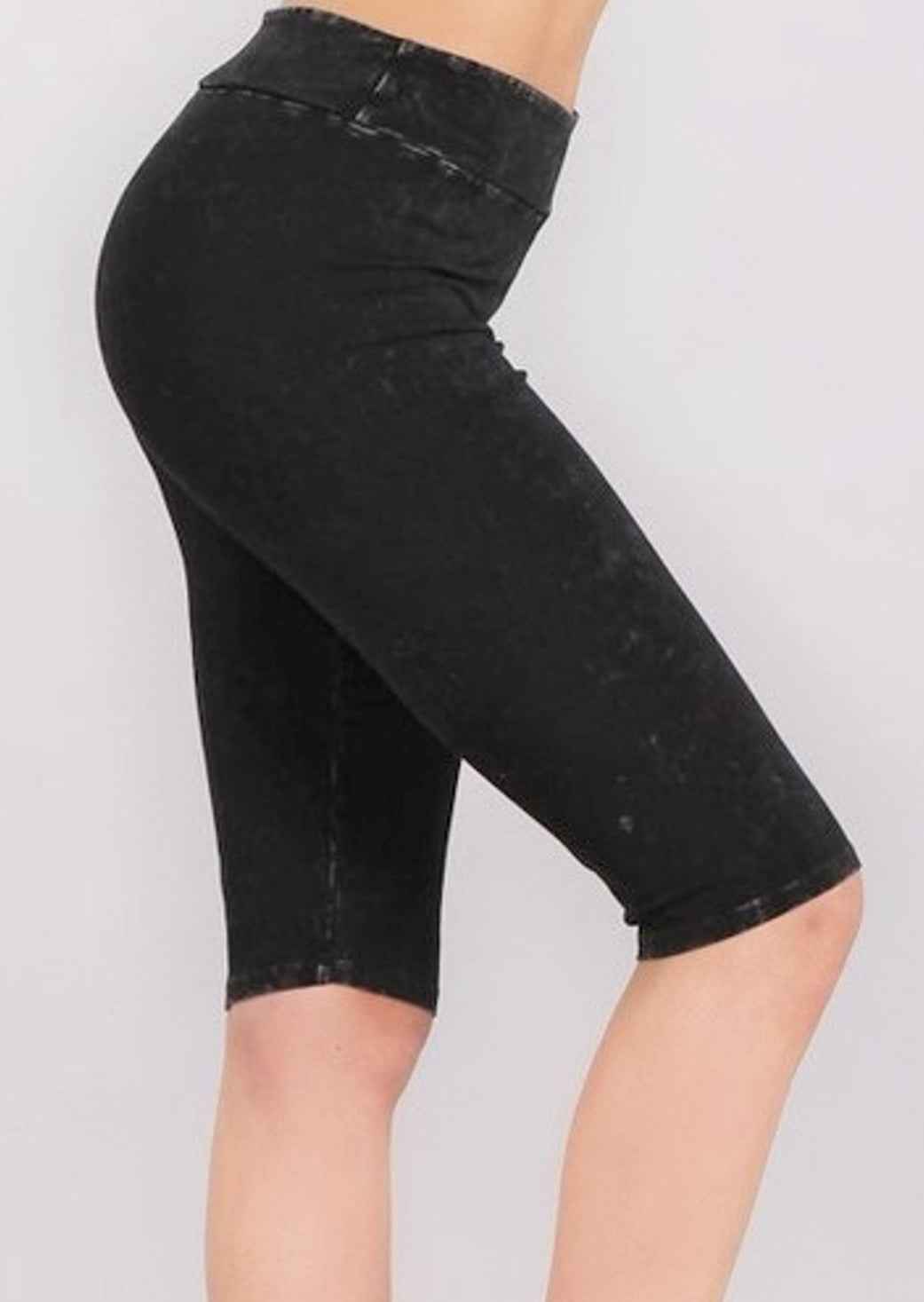 Ladies Longer Length Biker Shorts Made in USA for Comfort and Style