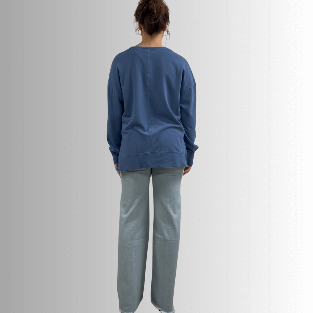 Tessa Lightweight Sweatshirt - Comfortable French Terry Style