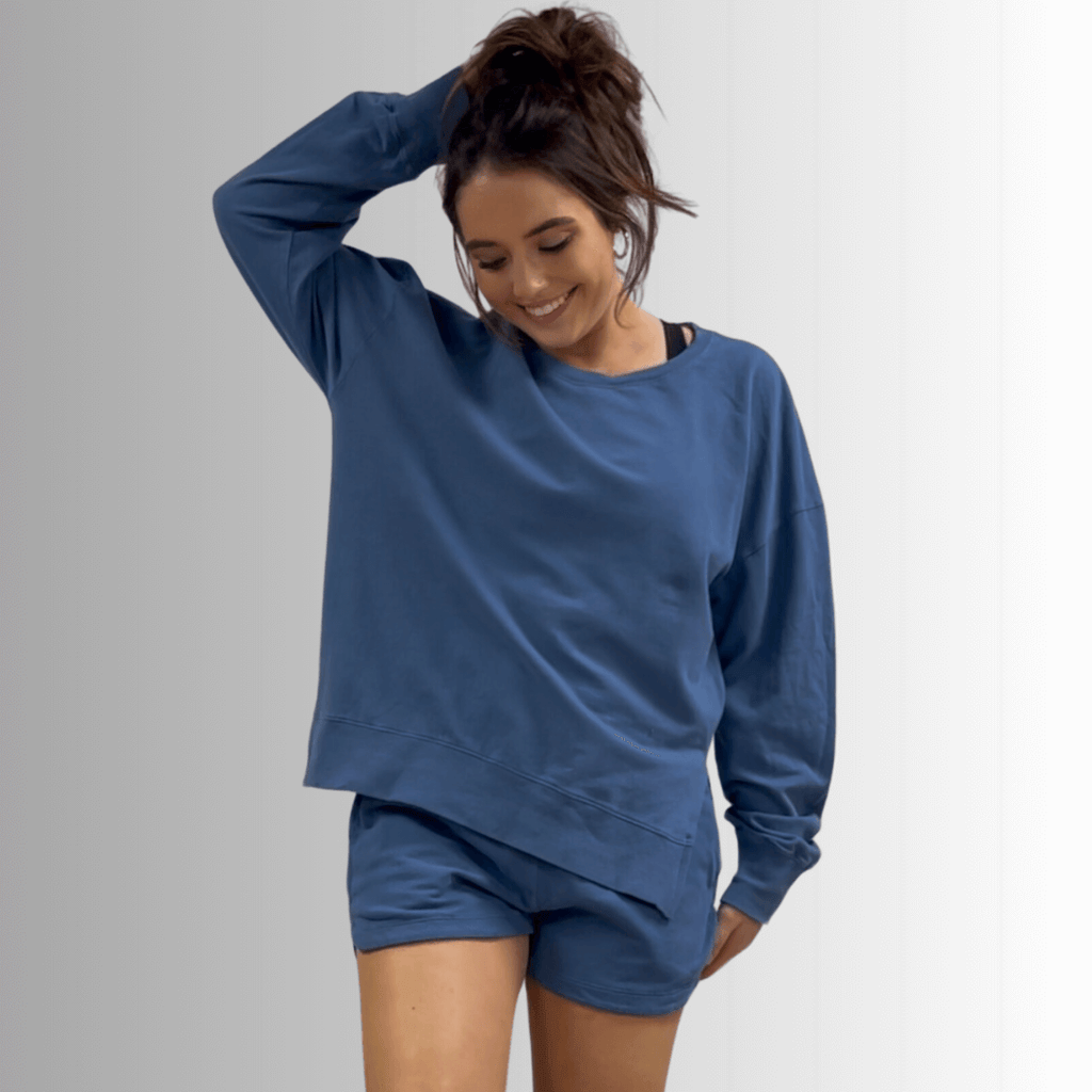 Tessa Lightweight Sweatshirt - Comfortable French Terry Style