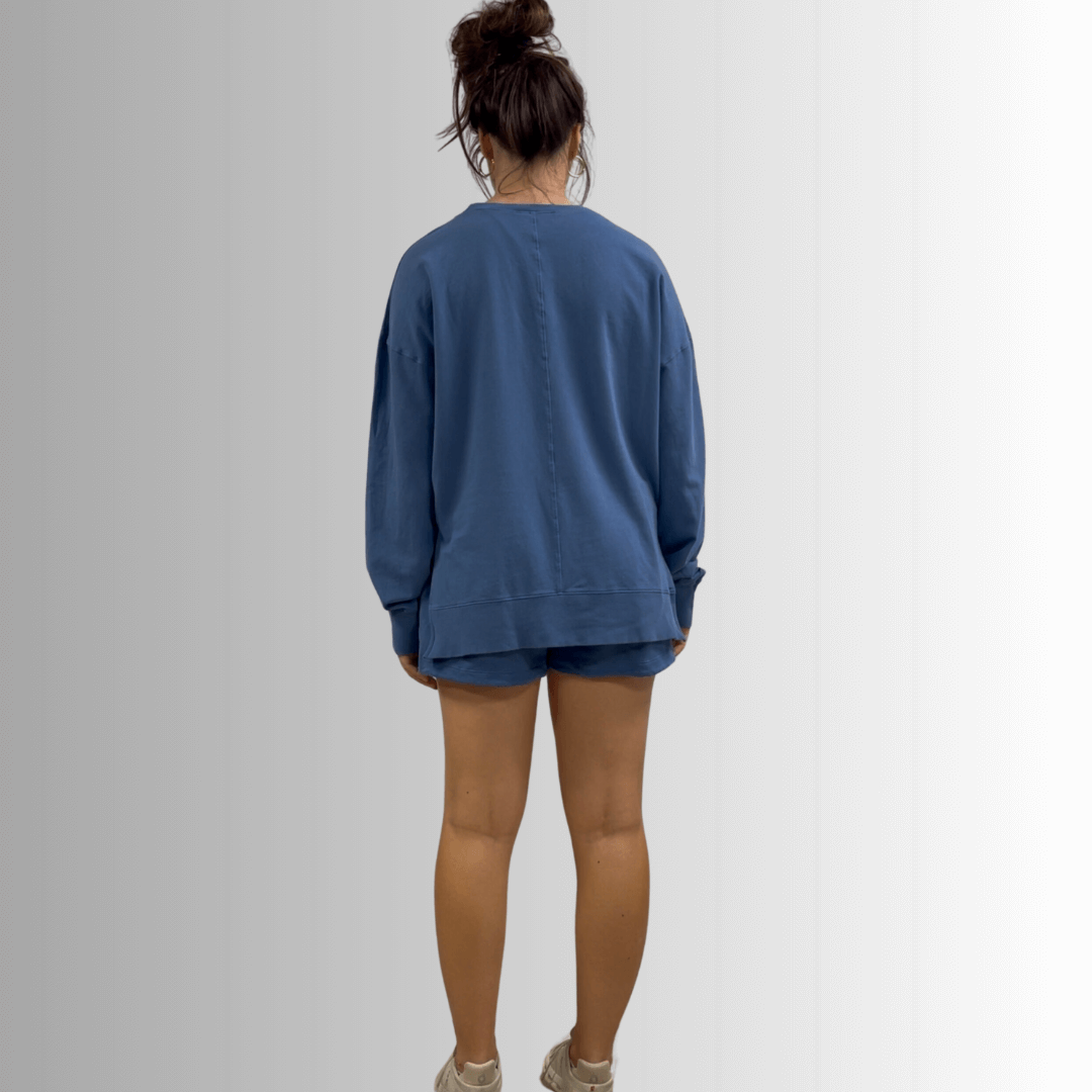 Tessa Lightweight Sweatshirt - Comfortable French Terry Style