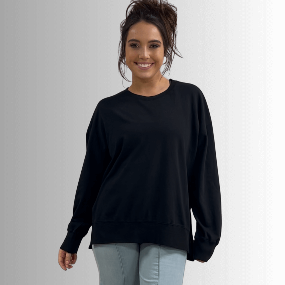 Tessa Lightweight Sweatshirt - Comfortable French Terry Style