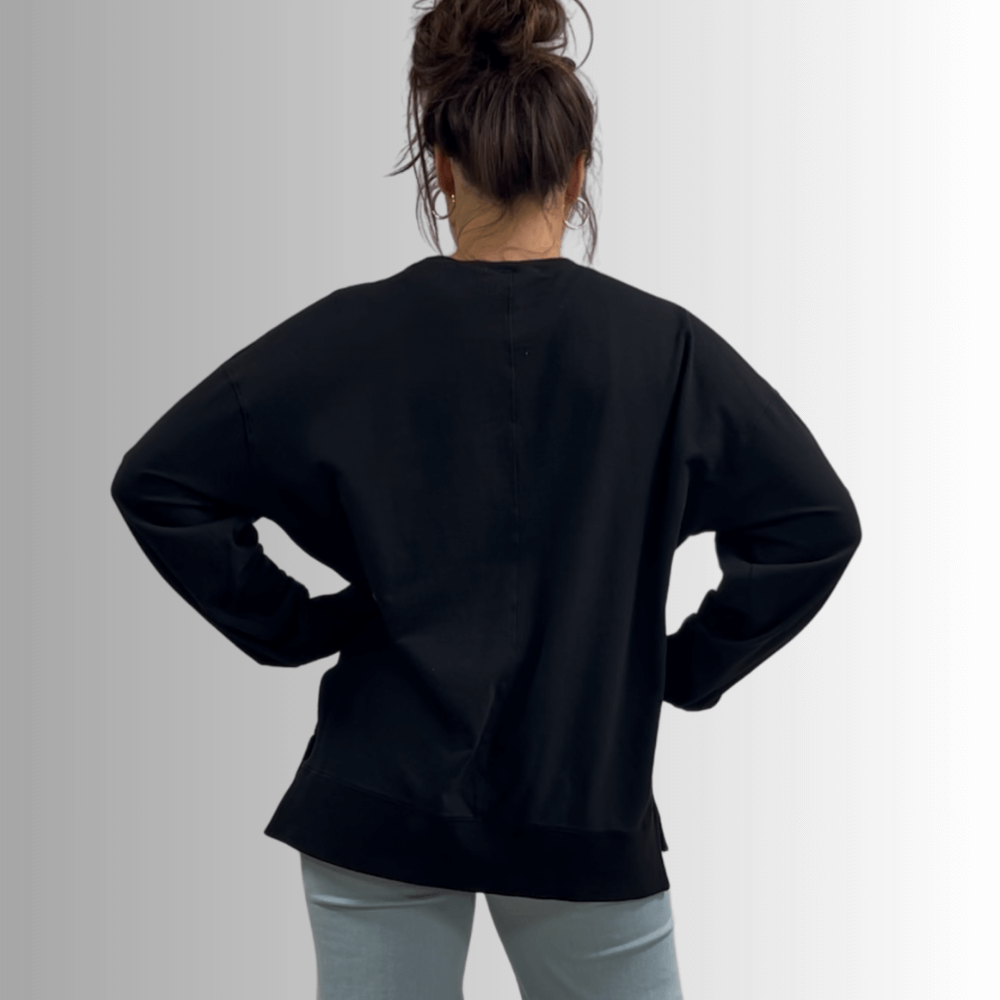 Tessa Lightweight Sweatshirt - Comfortable French Terry Style