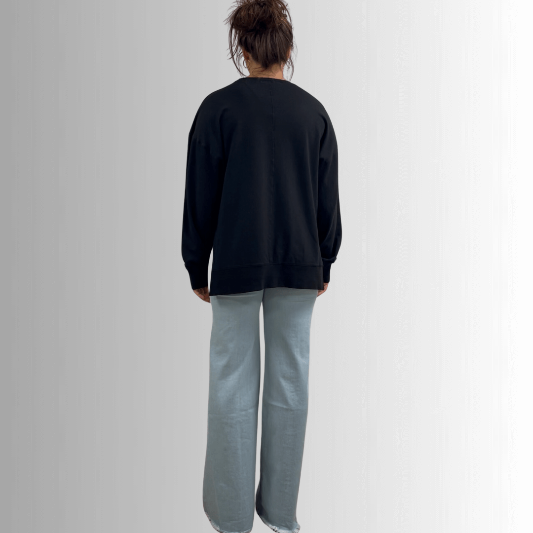 Tessa Lightweight Sweatshirt - Comfortable French Terry Style