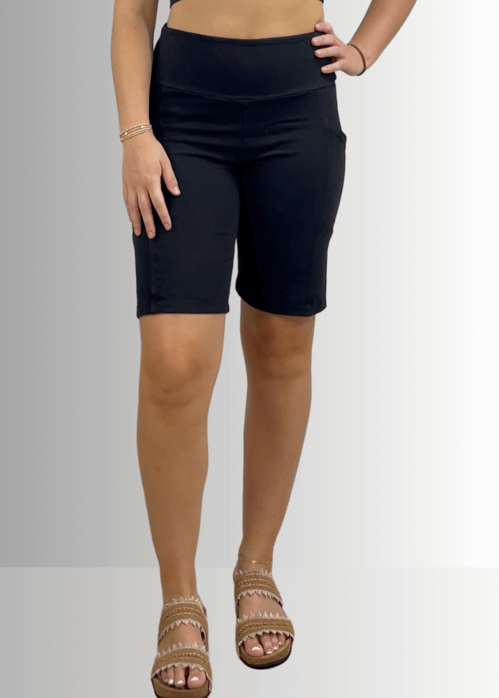 Perfect Fit Cotton Shorts in Dark Denim - Ultimate Comfort and Style
