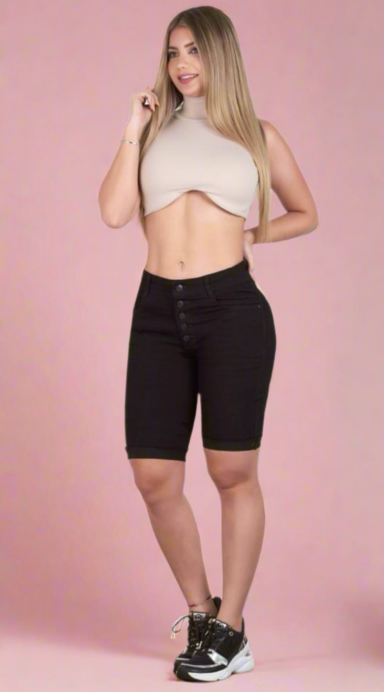 6899 100%  Authentic Colombian Push Up Capri - RFE Marketing Ventures