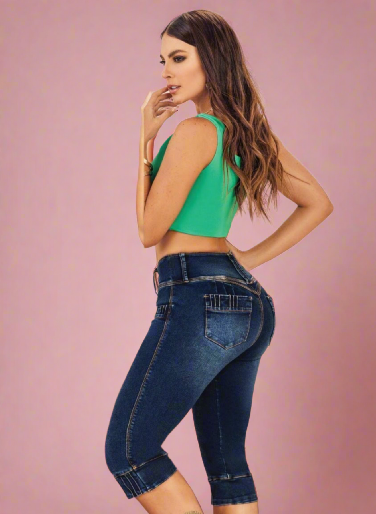 1088 100% Authentic Colombian Push Up Capri - RFE Marketing Ventures