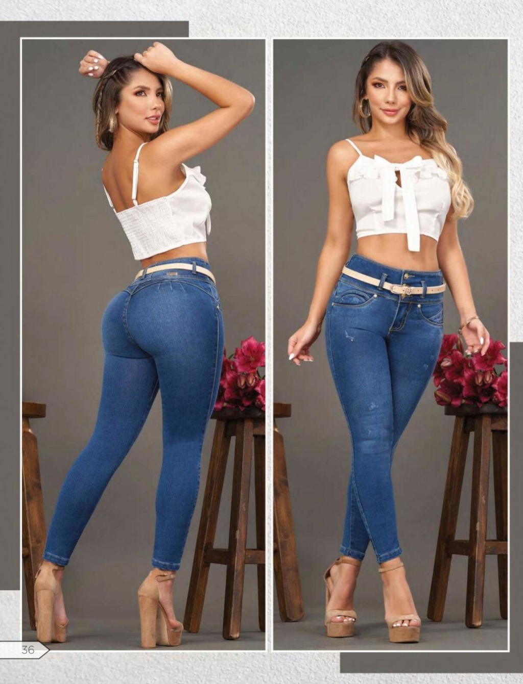 W-156 100%  Authentic Colombian Push Up Jeans - RFE Marketing Ventures