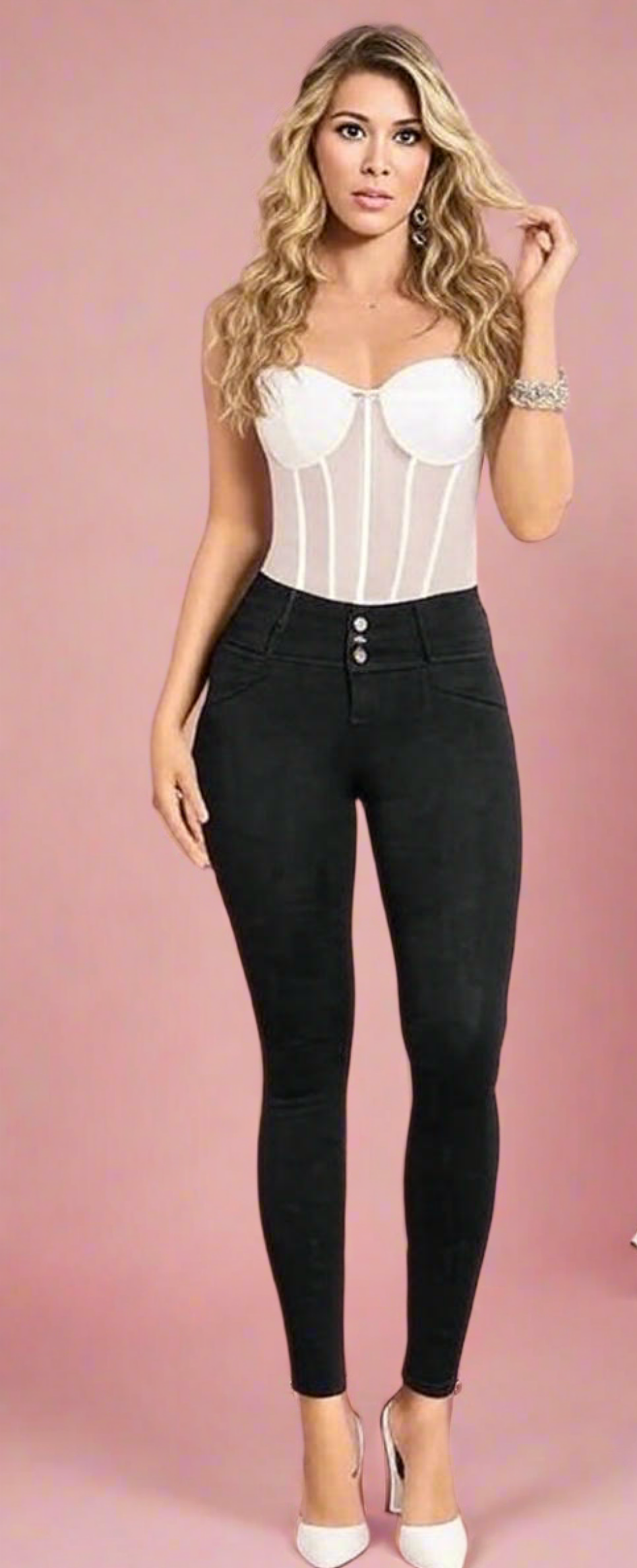 Paris Negro 100% Authentic Colombian Push Up Jeans - RFE Marketing Ventures