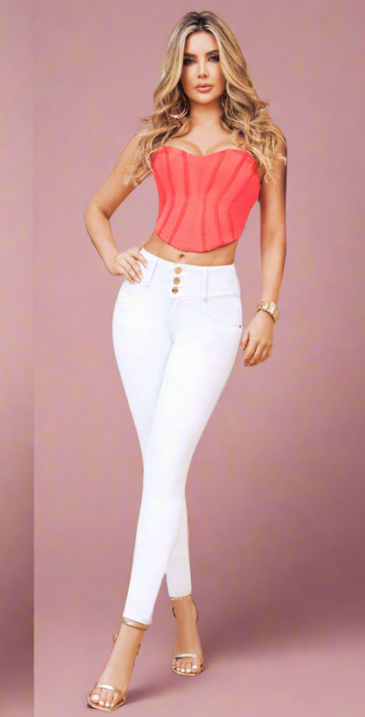Venecia Blanco 100% Authentic Colombian Push Up Jeans - RFE Marketing Ventures