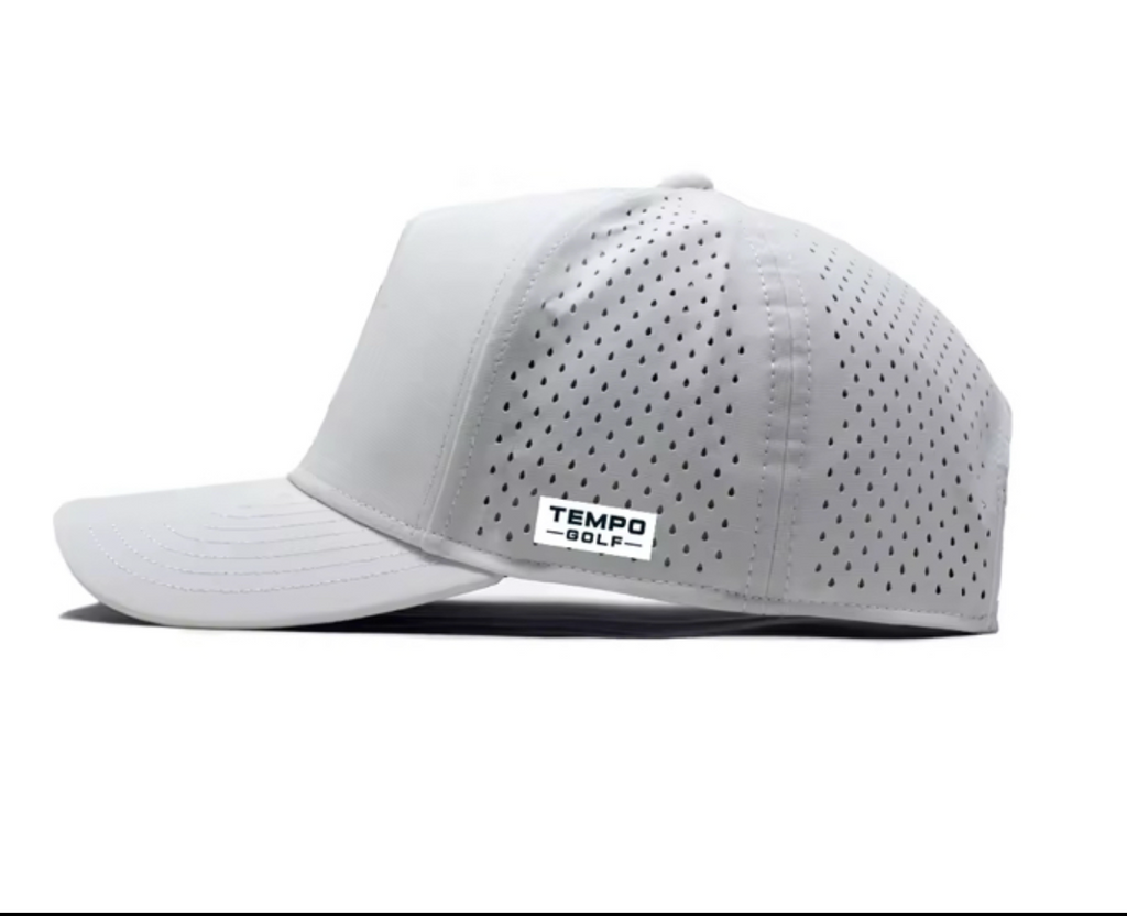 Iconic T 5 Panel Snapback Hat - White for Stylish Comfort