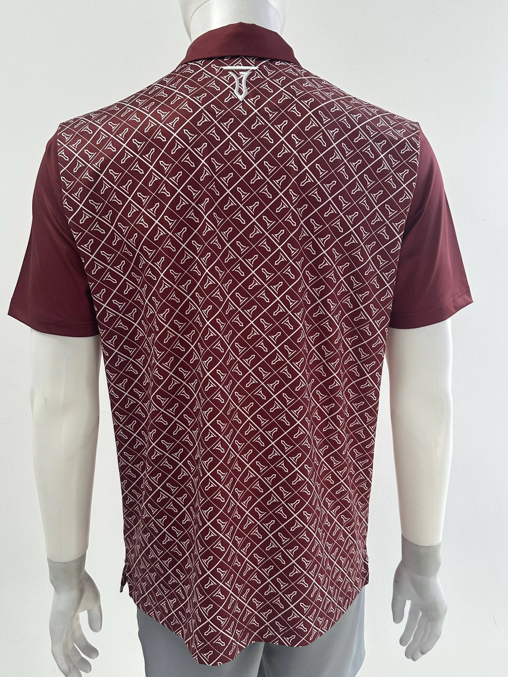 Tempo T Performance Polo Burgundy - Stylish Comfort for Active Lifestyle