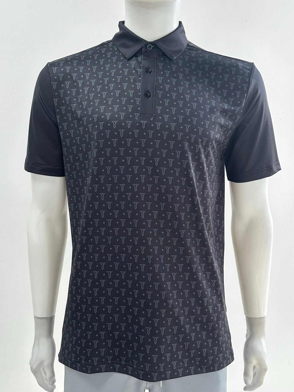Tempo T Performance Polo Black - Elevate Your Style and Comfort