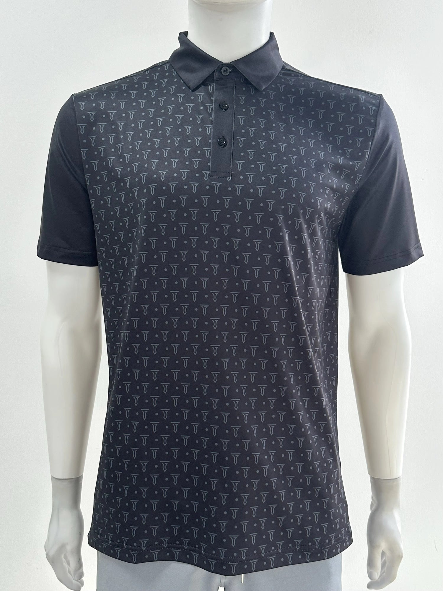 Tempo T Performance Polo Black - Elevate Your Style and Comfort