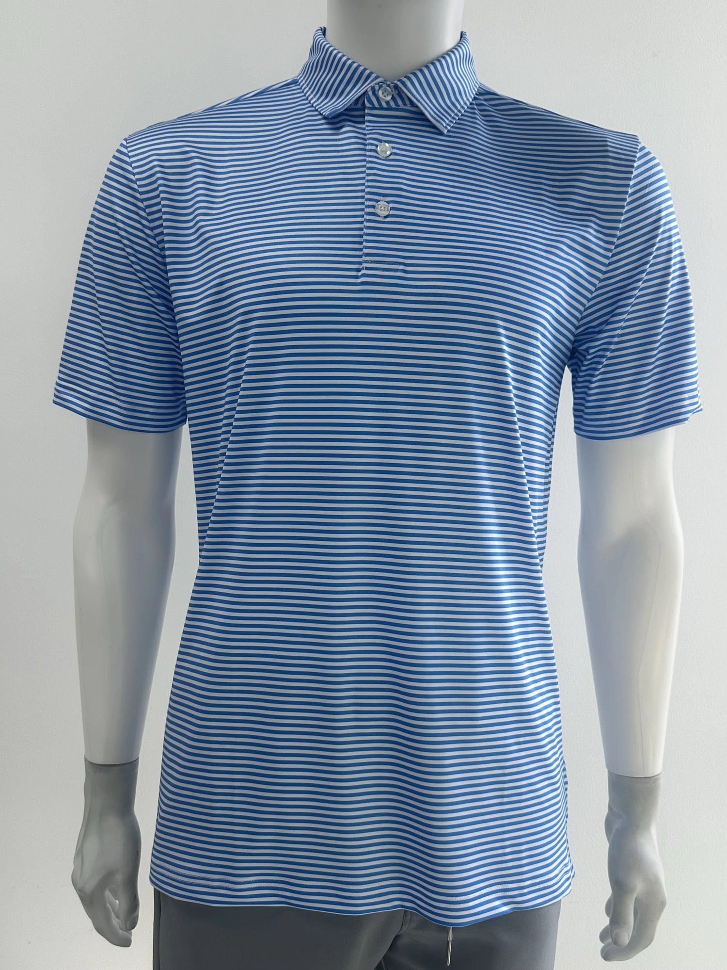 Summer Performance Polo with Stripes - Ultimate Comfort and Style
