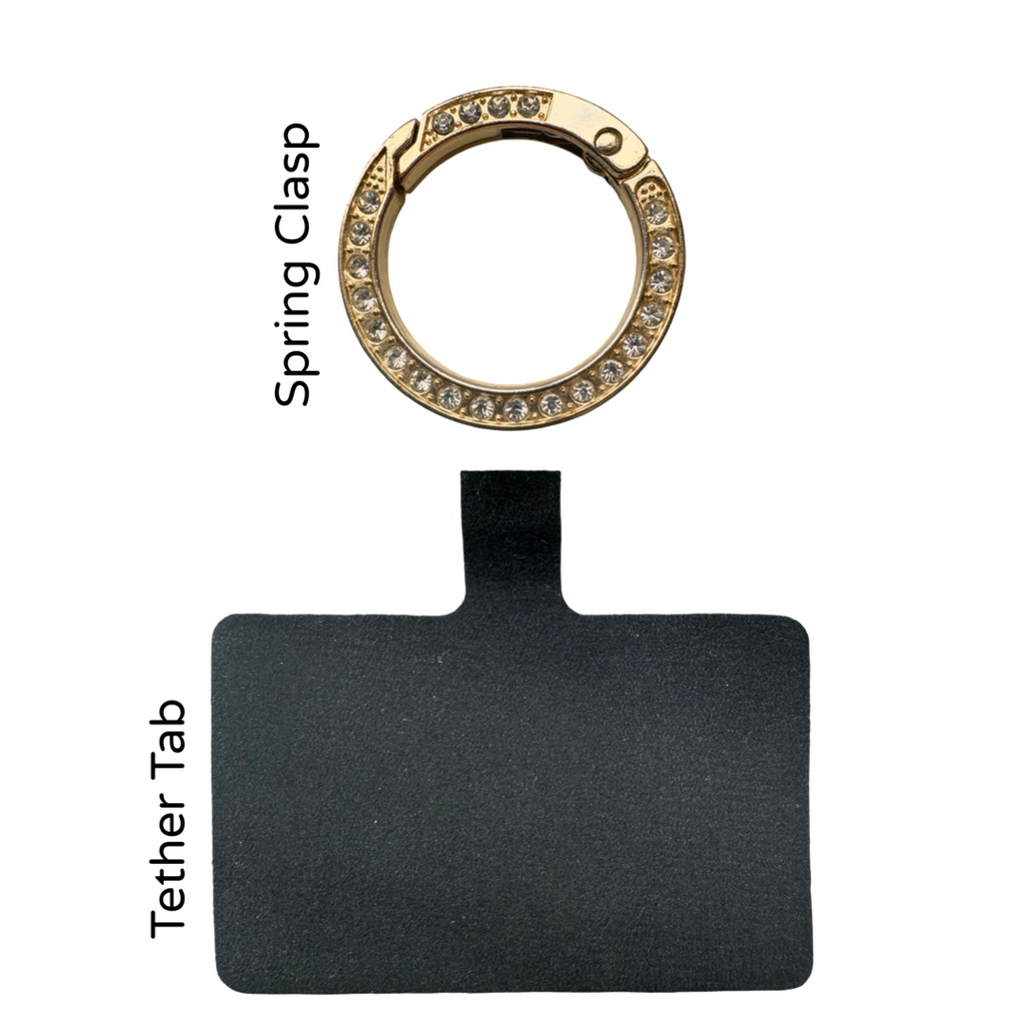 Versatile Crossbody Satin Phone Strap