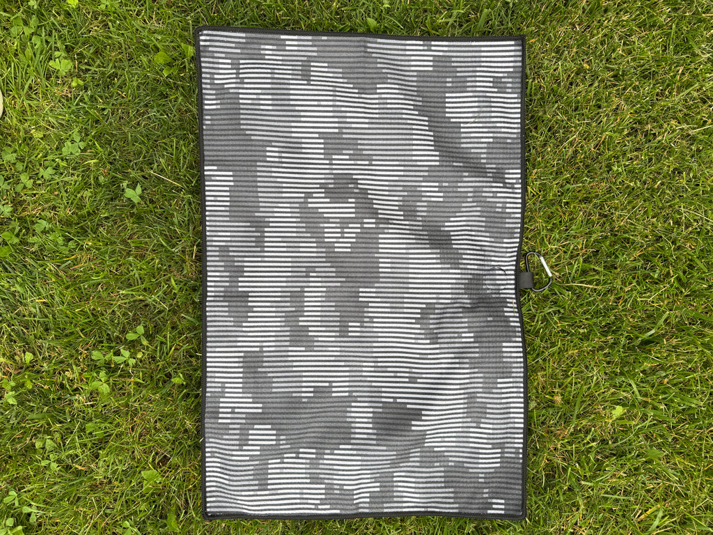 Tempo Golf Towel - Black Camo Golf Towel for Ultimate Performance