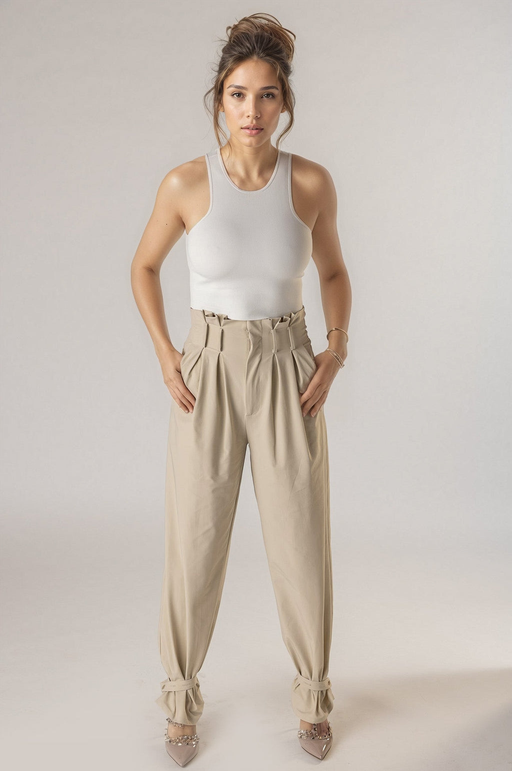 Foreplay Women’s Golf Pants - Paperbag-Waist - RFE Marketing Ventures