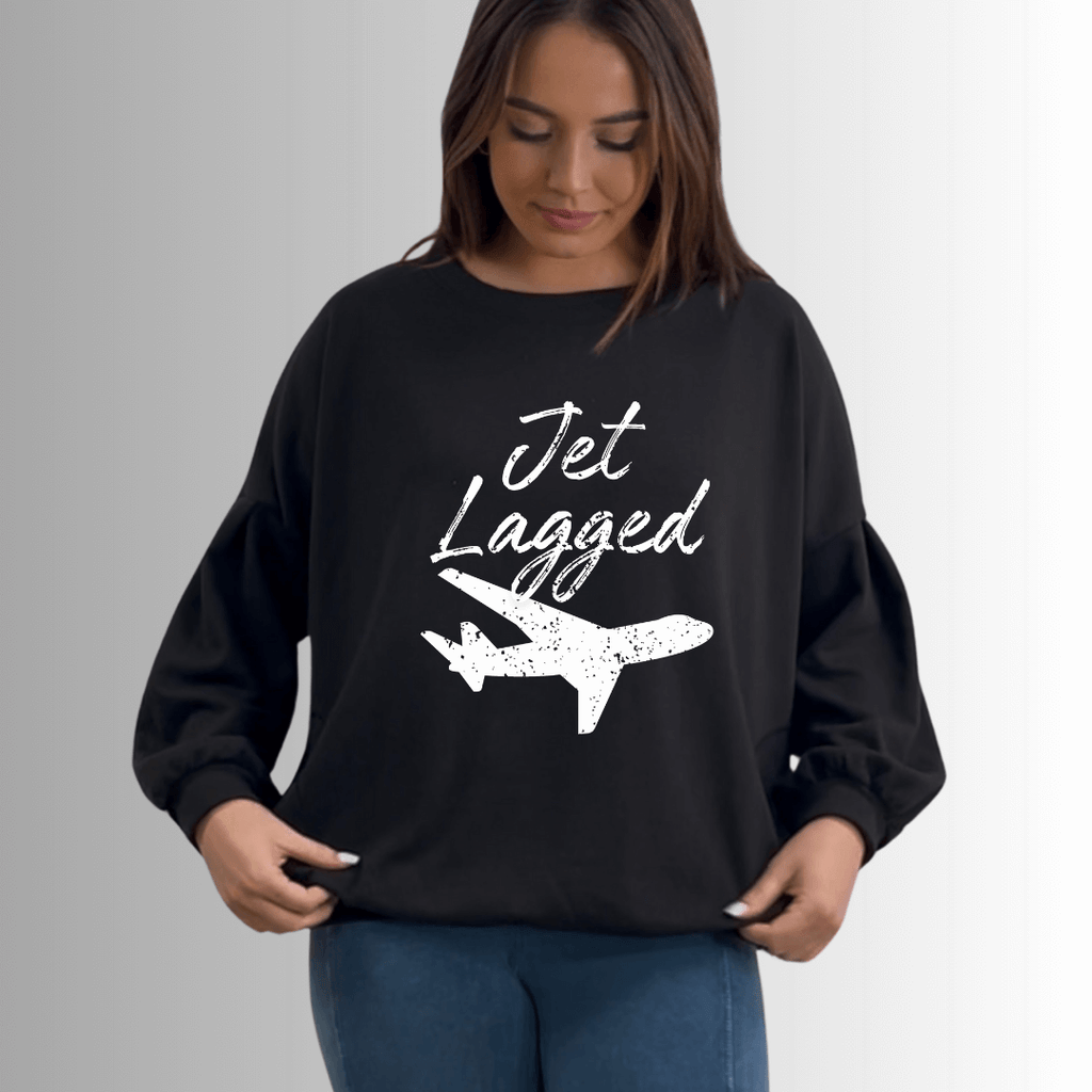 Jet Lagged Pocket Sweatshirt Made in USA - RFE Marketing Ventures