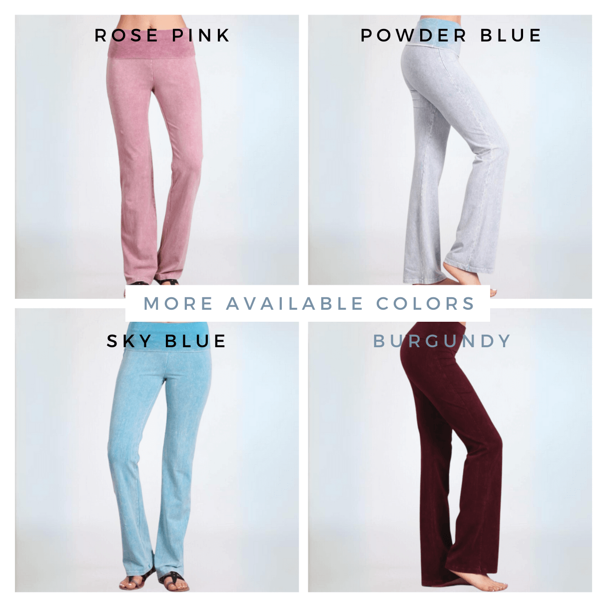 Bootcut Flare Jeggings USA - Mineral Washed Made in USA