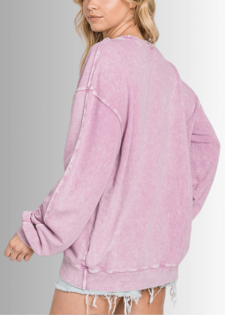 Made in USA Graphic All American Oversized Sweatshirt - RFE Marketing Ventures