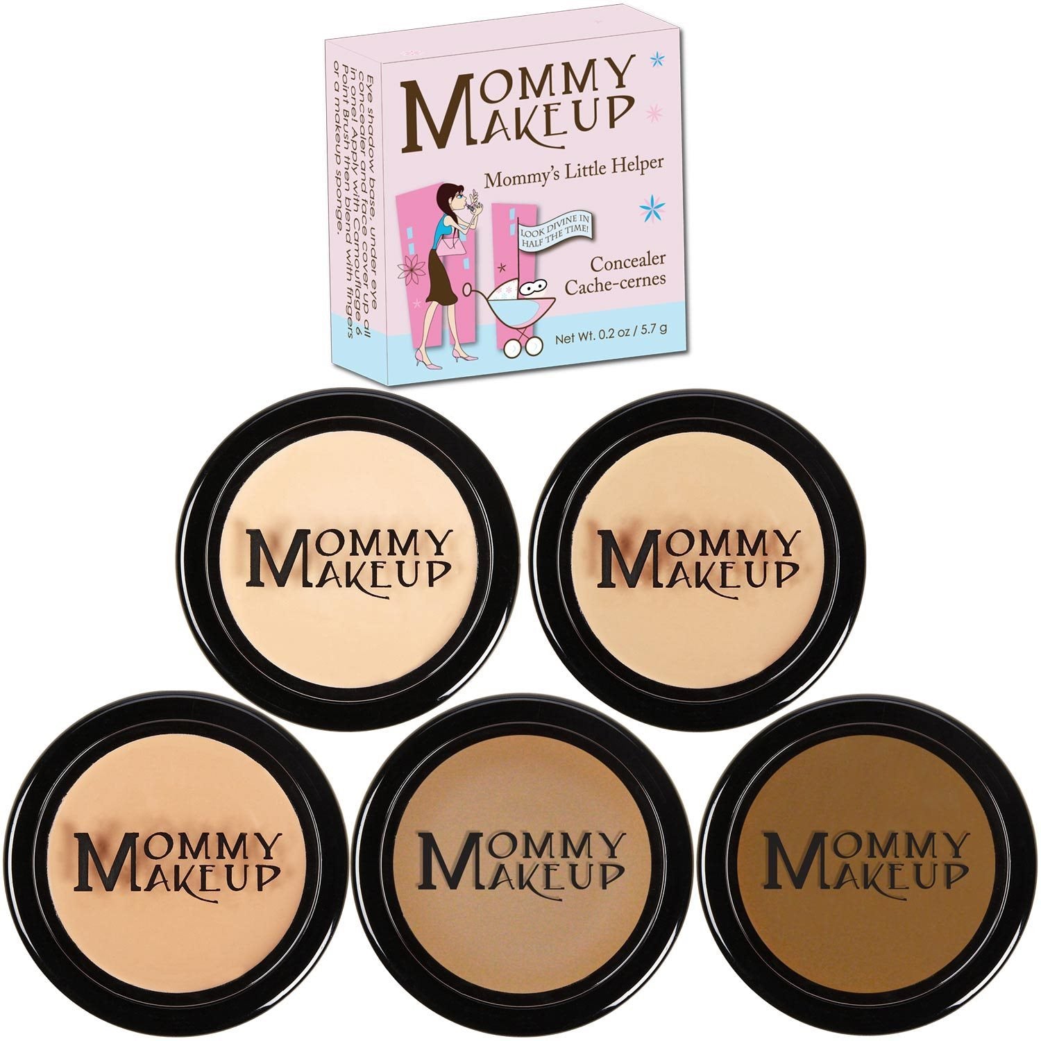 Mommy's Little Helper Concealer, Eyeshadow Base & Face Cover Up - RESTED (Medium) - RFE Marketing Ventures