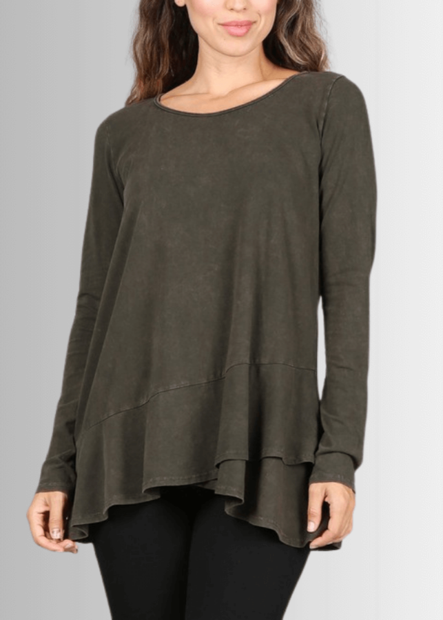 Any Season Cotton Tunic Made in USA - Perfect for Any Occasion