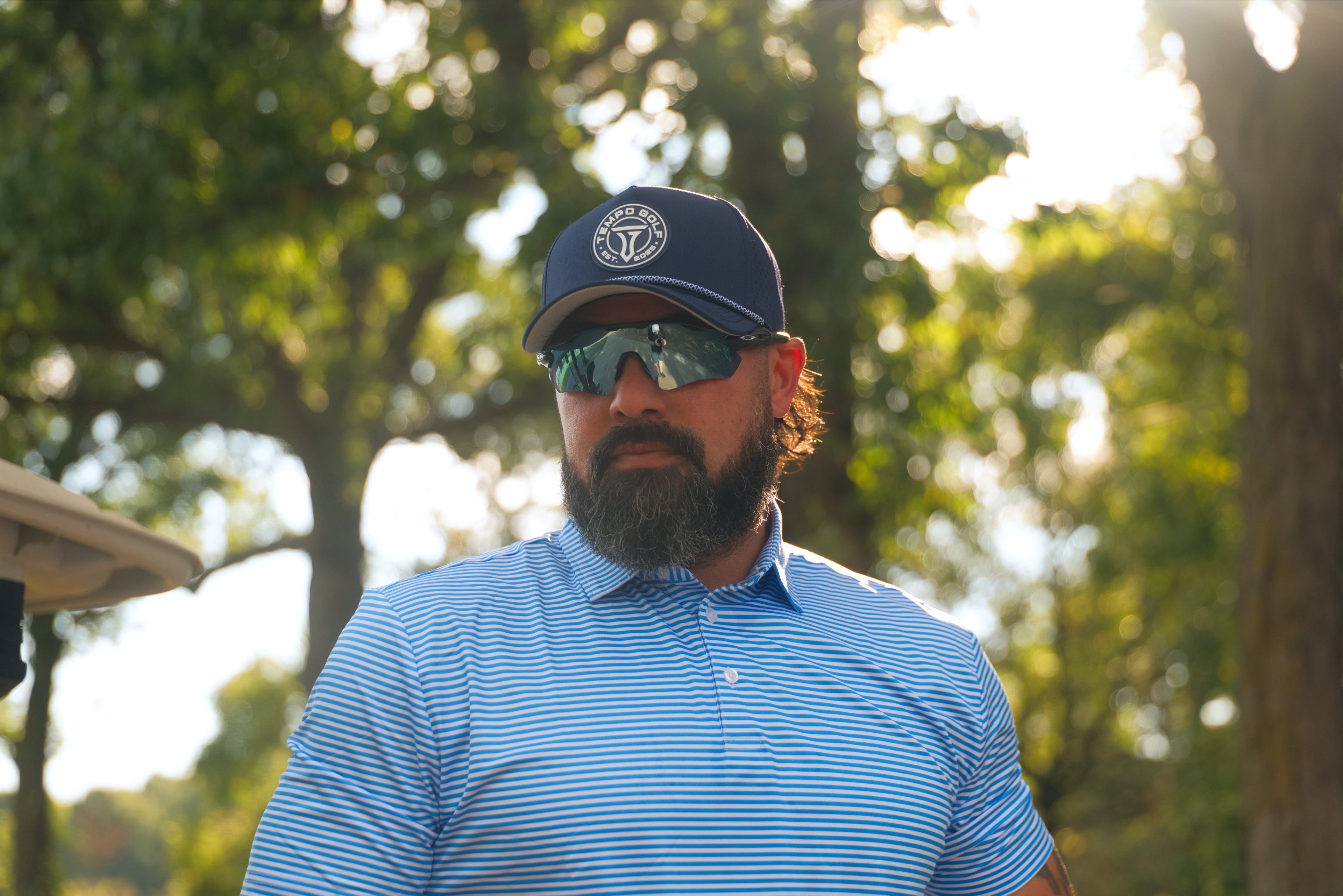 Summer Performance Polo with Stripes - Ultimate Comfort and Style