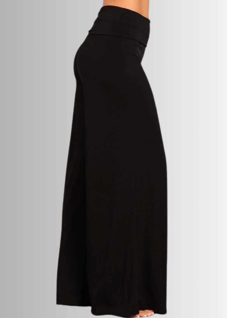 Business Casual Palazzo Pants Made in USA for Effortless Style