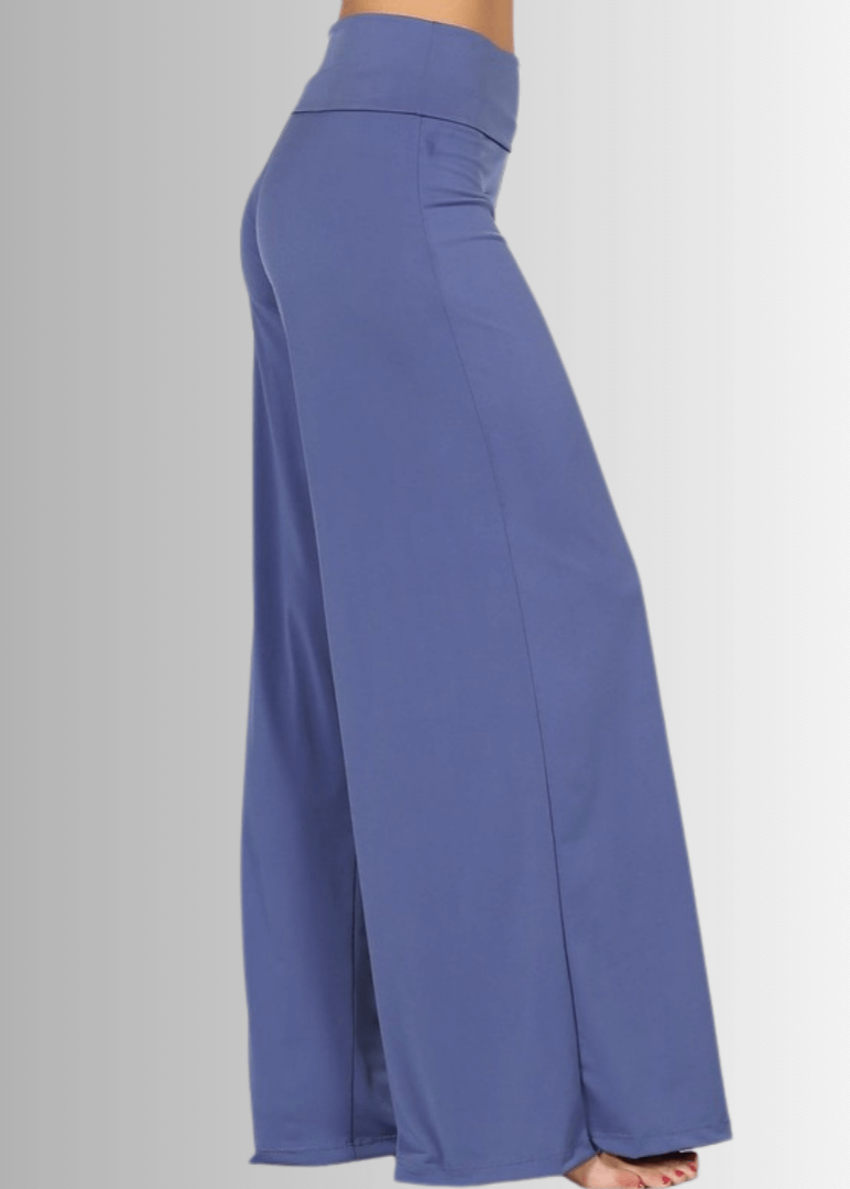 Business Casual Palazzo Pants Made in USA for Effortless Style