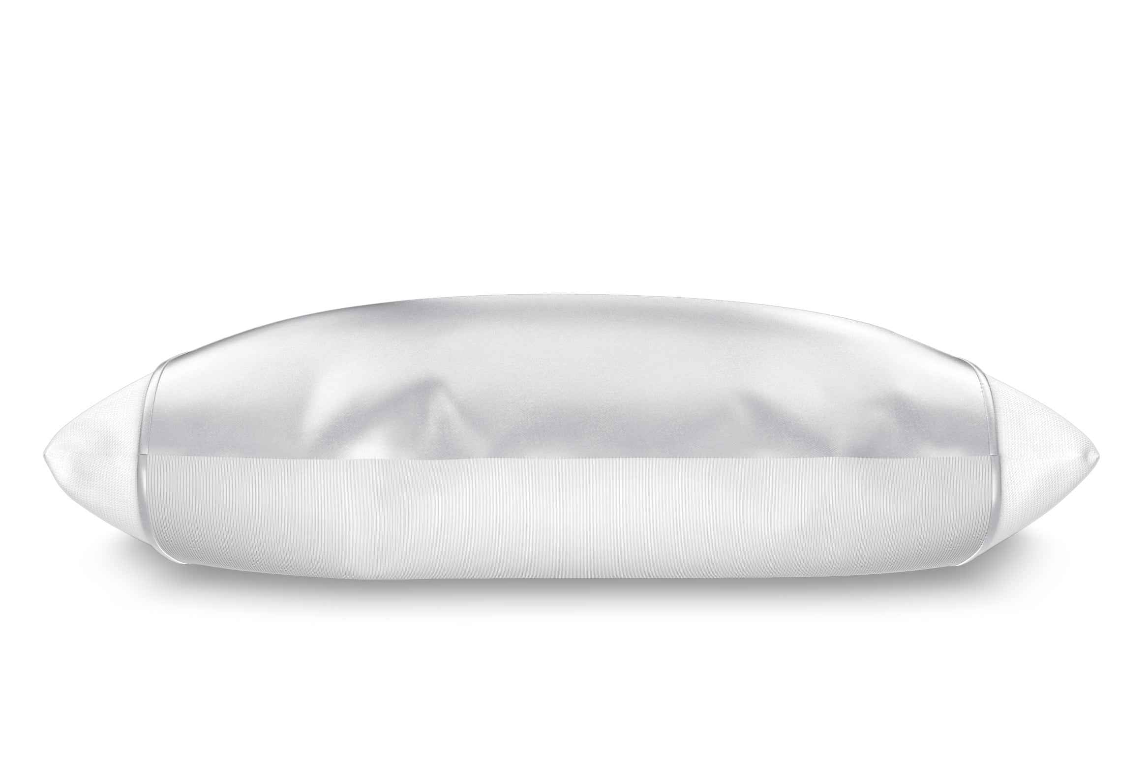 Gray Silk Pillow Sleeve for Luxurious Comfort and Skin Care