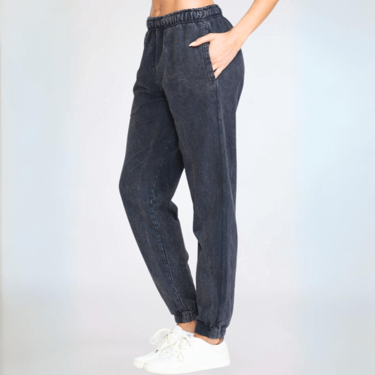 All Day French Terry Joggers with Pockets - Made in USA