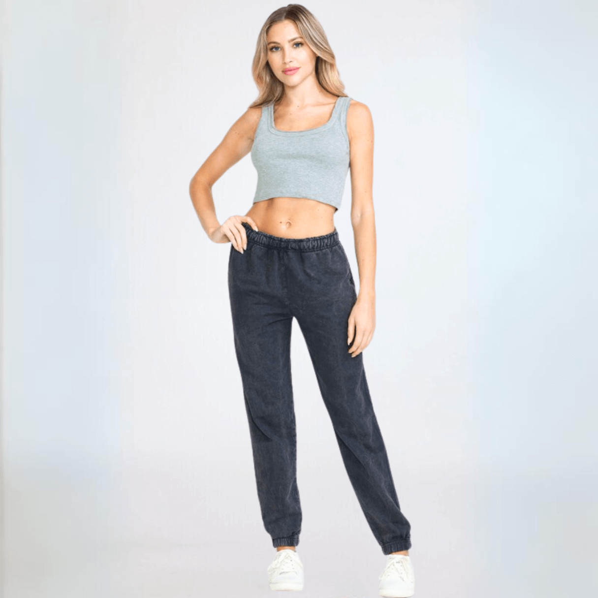 All Day French Terry Joggers with Pockets - Made in USA