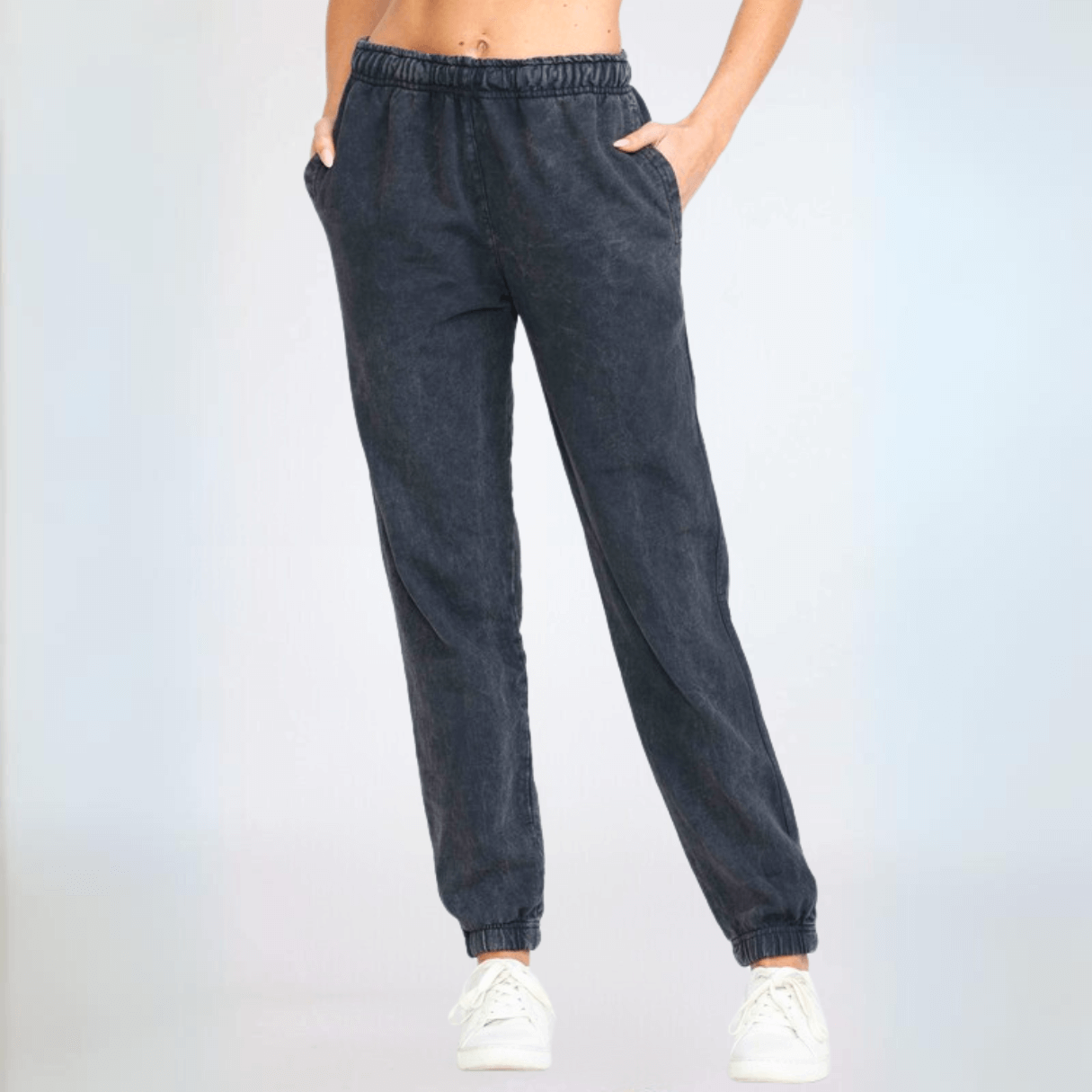 All Day French Terry Joggers with Pockets - Made in USA