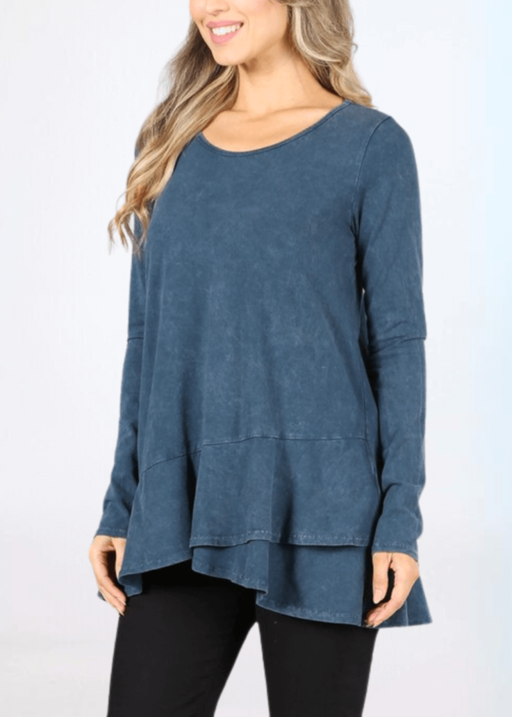 Any Season Cotton Tunic Made in USA - Perfect for Any Occasion