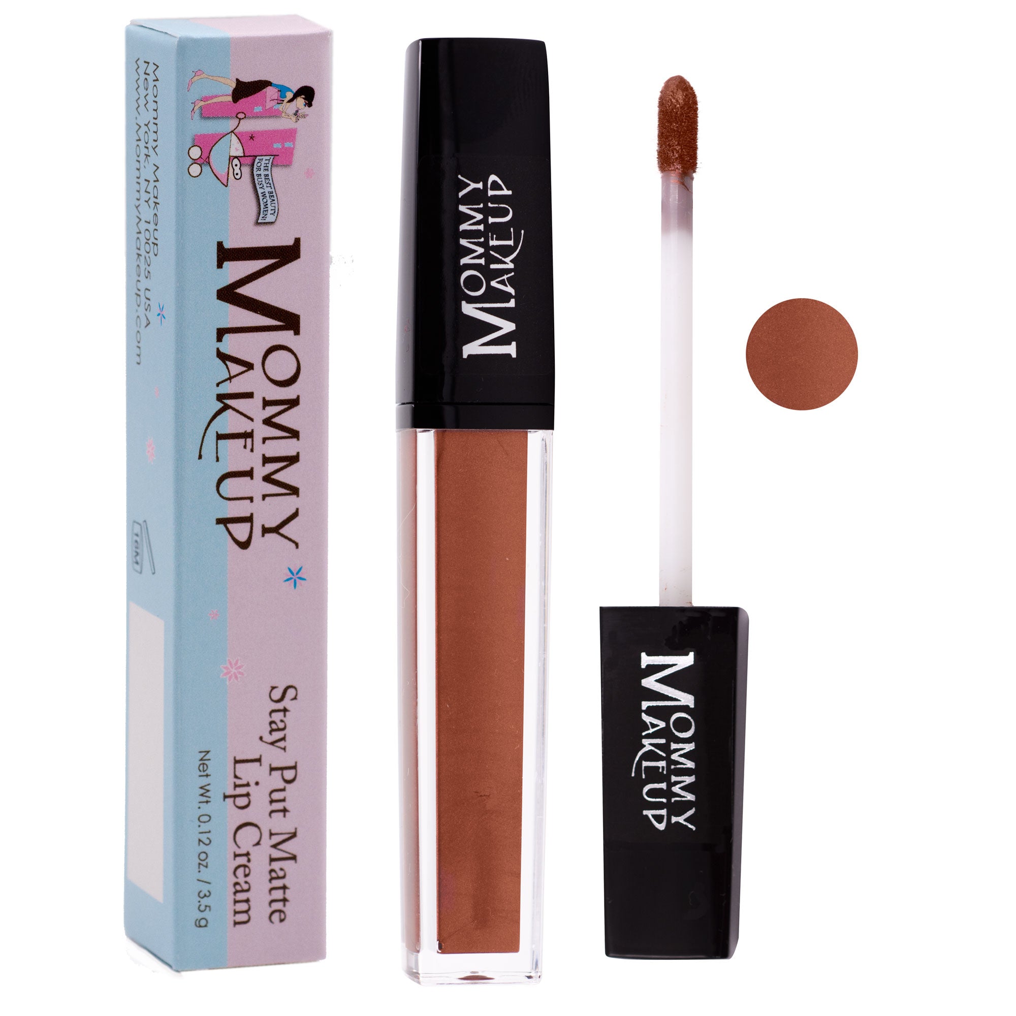 Amber Stay Put Matte Lip Cream | Stunning Kiss-Proof Lipstick - RFE Marketing Ventures