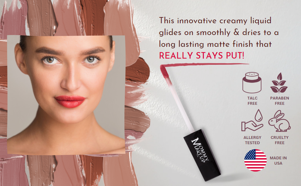 Twiggy Stay Put Matte Lip Cream | Stunning Kiss-Proof Lipstick - RFE Marketing Ventures