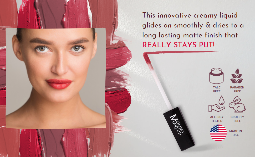 Mary Ann Stay Put Matte Lip Cream | Stunning Kiss-Proof Lipstick - RFE Marketing Ventures