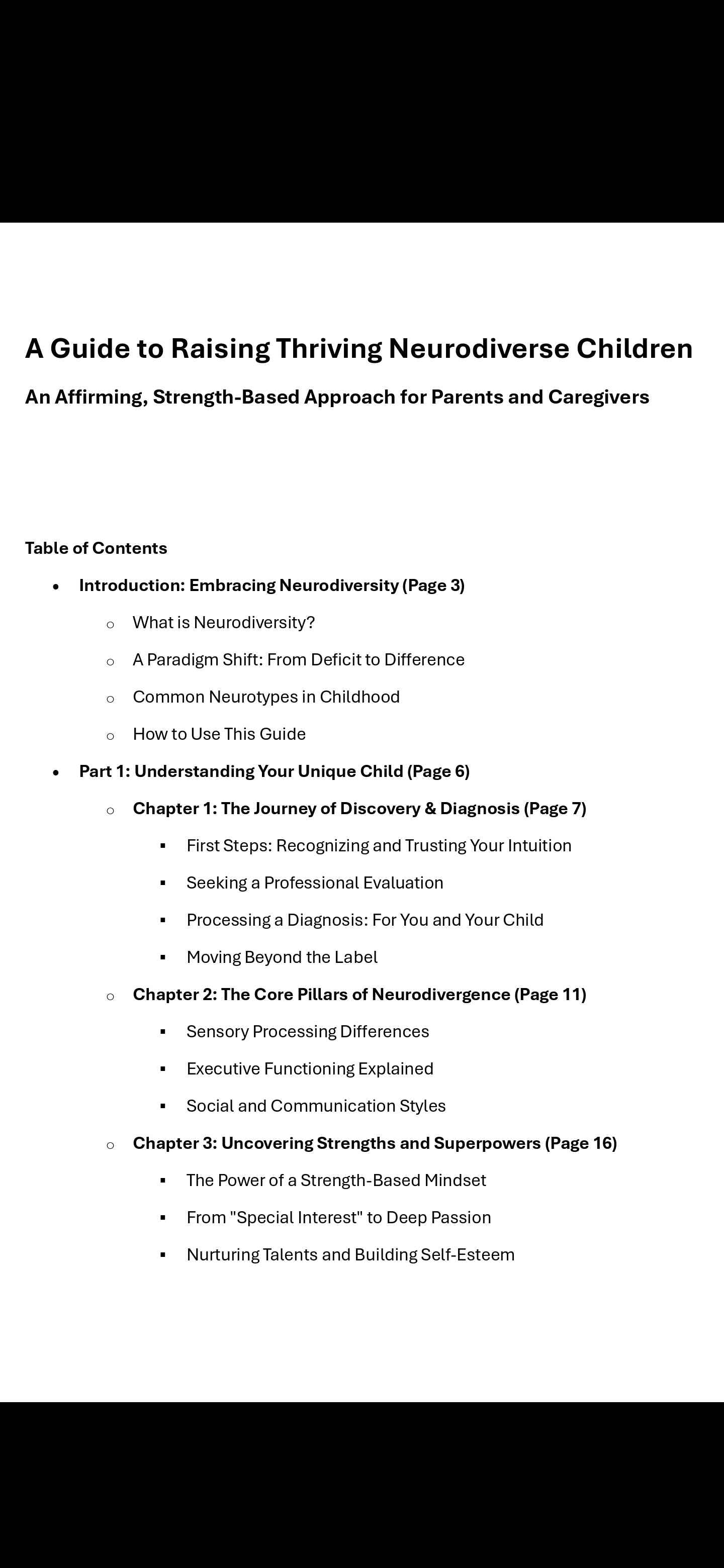 A Guide to Raising Thriving Neurodiverse Children
